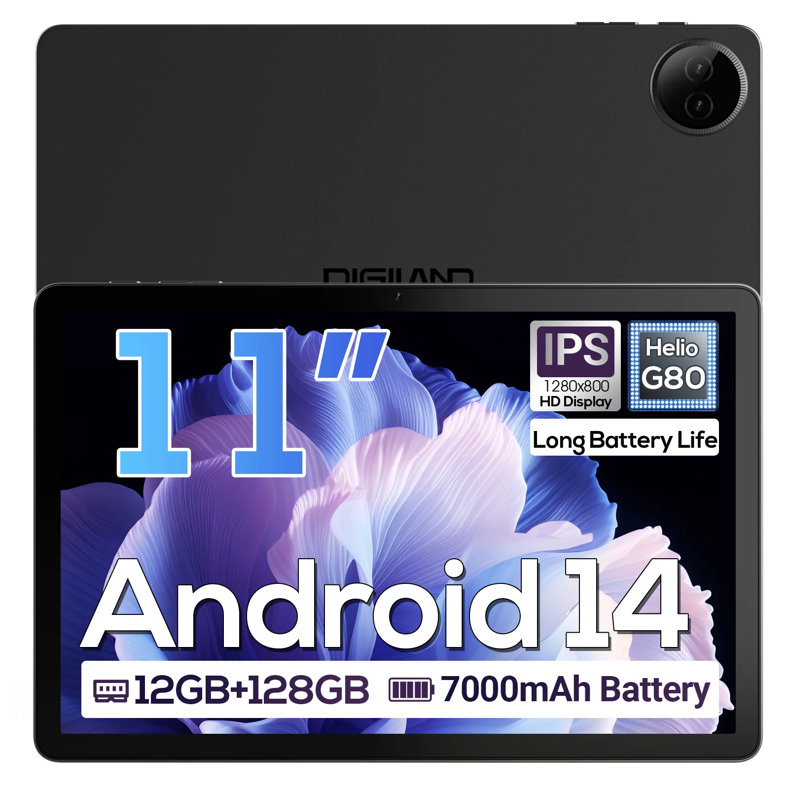 Digliand MID1109-MX 11 Inch Android 14 Tablet - Image 9
