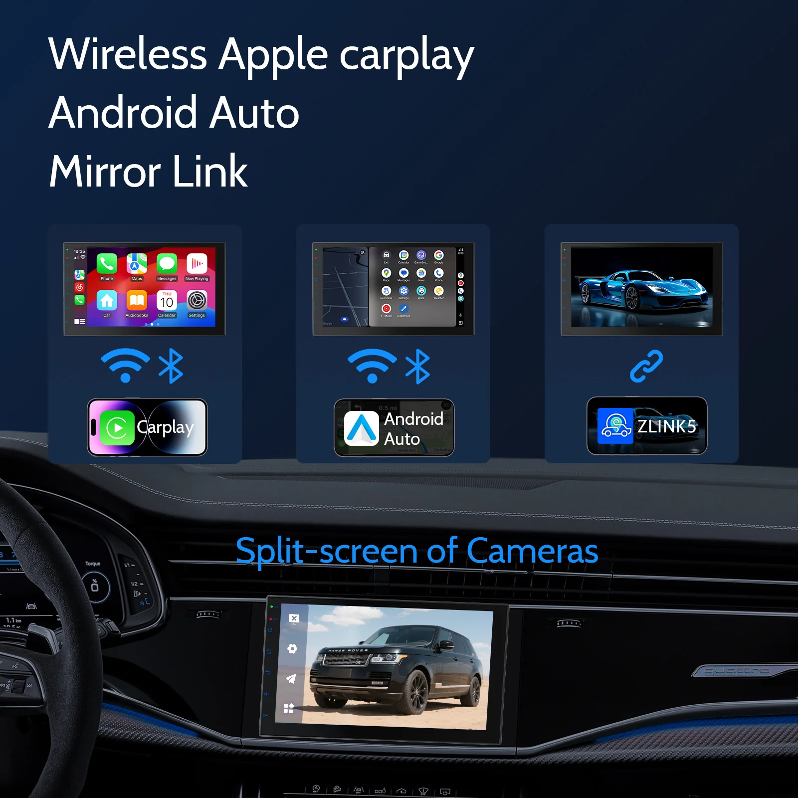 Huadio CVD7621-AJ 7" Double Din Car Stereo - Image 5